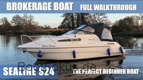 Sealine S24 Sports Cruiser  technische daten 